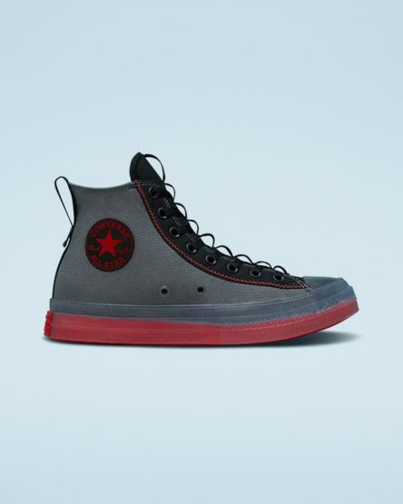 Zapatillas Altas Converse Chuck Taylor All Star CX Explore Desert Sunset Hombre Gris Negras Rojas | PE W084E7